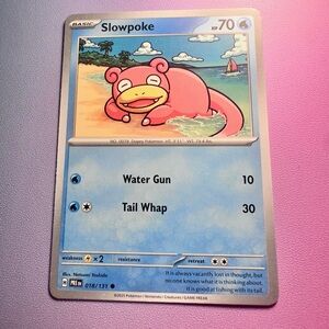 slowpoke - 018/131 (common) — pokemon: prismatic evolutions